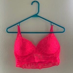 Pink bralette